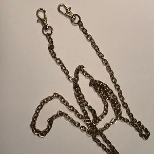 Gold purse strap replacement
